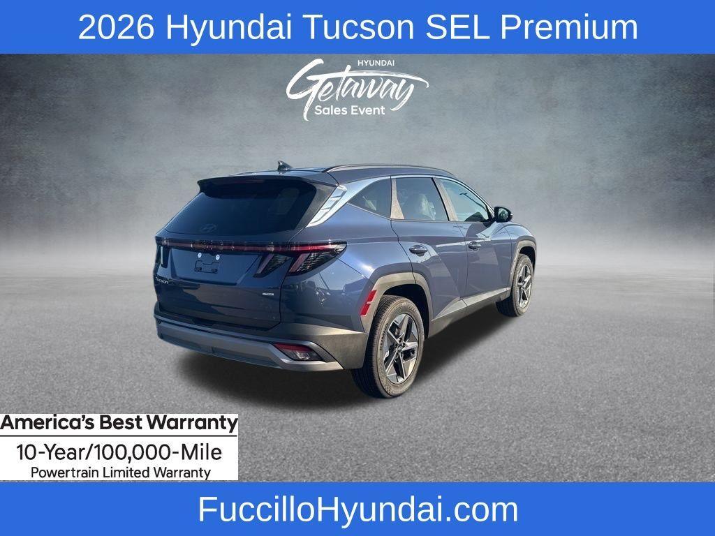 new 2026 Hyundai Tucson car, priced at $35,765