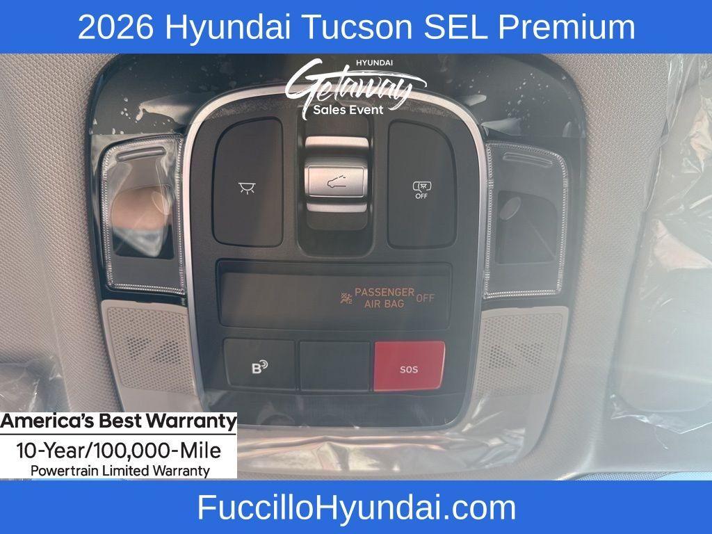 new 2026 Hyundai Tucson car, priced at $35,765