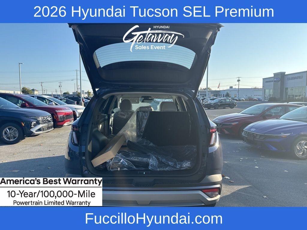 new 2026 Hyundai Tucson car, priced at $35,765