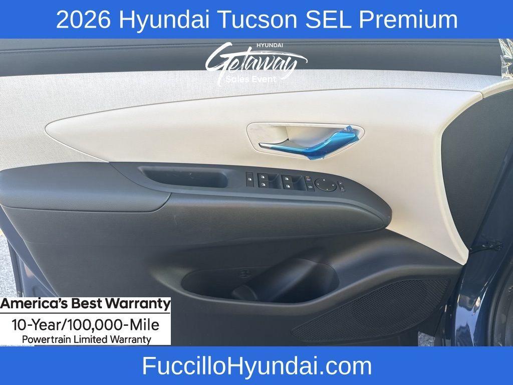 new 2026 Hyundai Tucson car, priced at $35,765