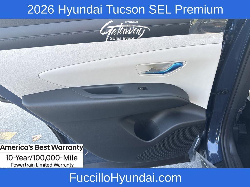new 2026 Hyundai Tucson car, priced at $35,765