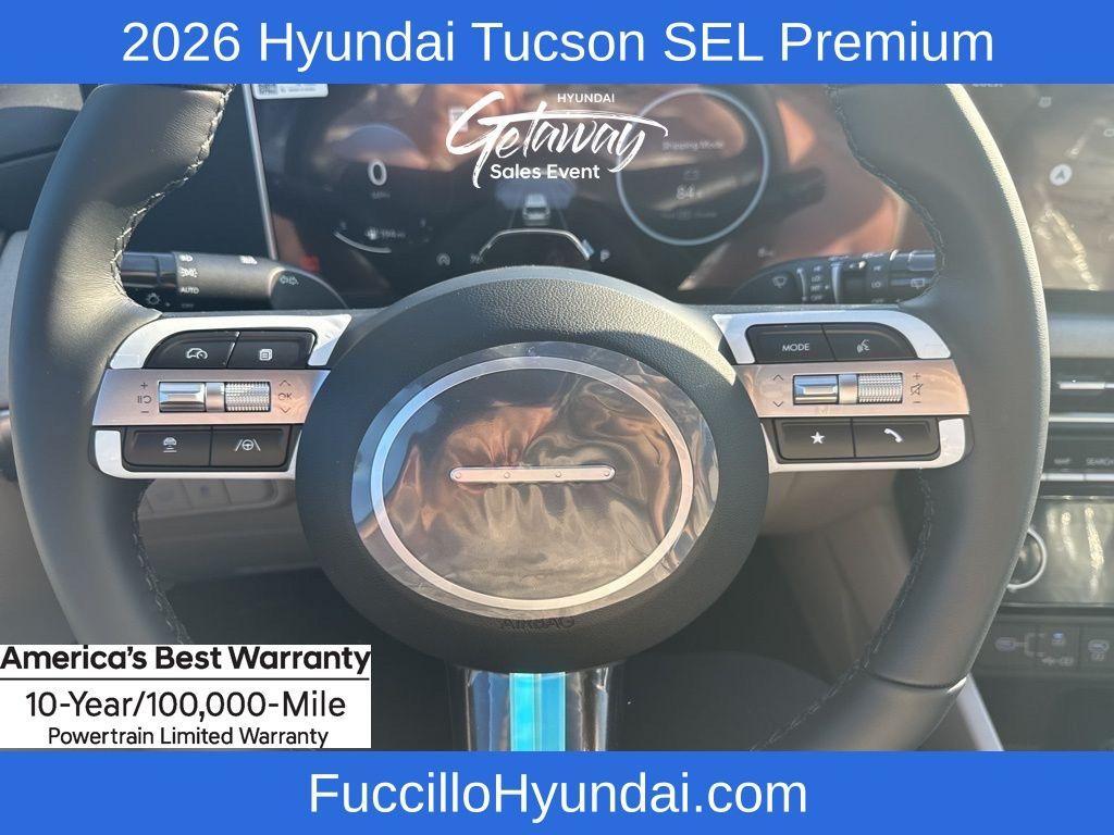 new 2026 Hyundai Tucson car, priced at $35,765