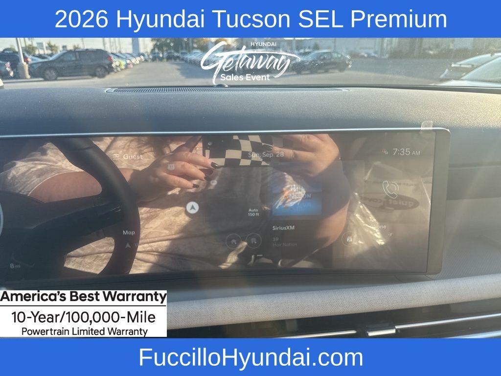 new 2026 Hyundai Tucson car, priced at $35,765