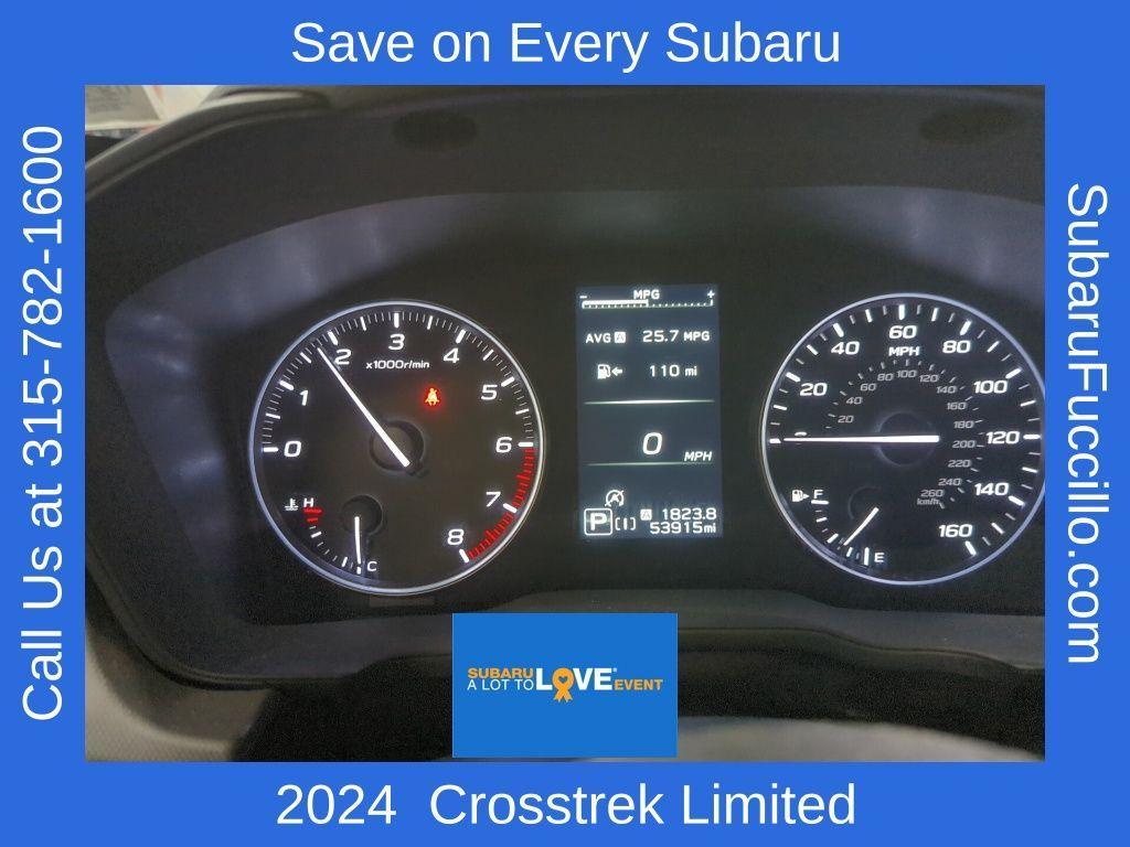used 2024 Subaru Crosstrek car, priced at $25,000