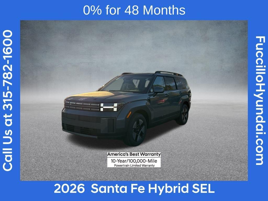 new 2026 Hyundai SANTA FE HEV car, priced at $37,372