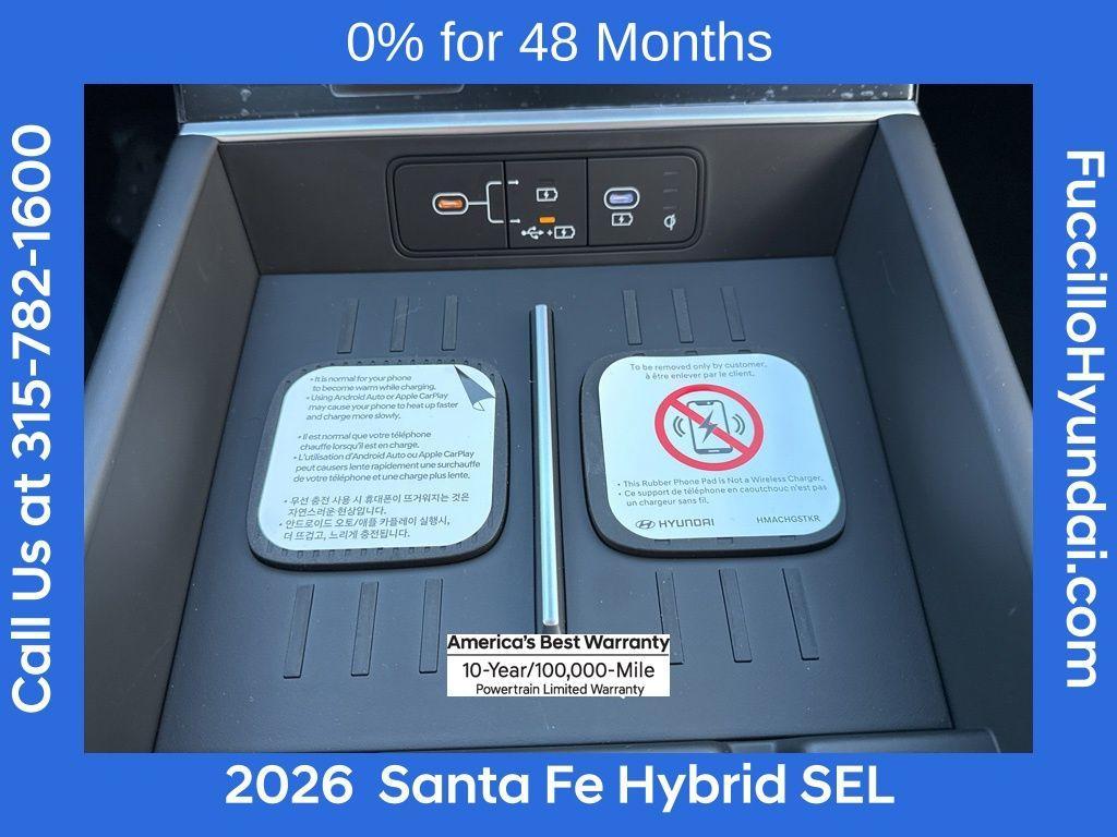 new 2026 Hyundai SANTA FE HEV car, priced at $37,372