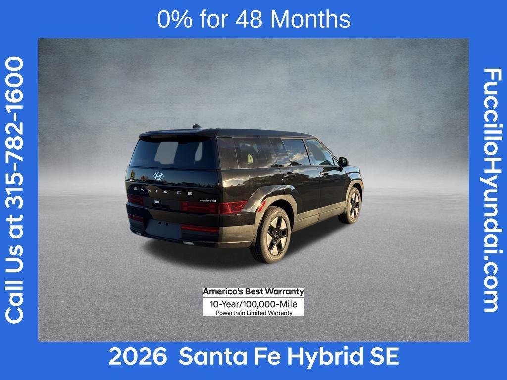new 2026 Hyundai SANTA FE HEV car, priced at $35,130