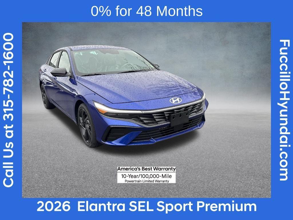 new 2026 Hyundai Elantra car, priced at $24,418