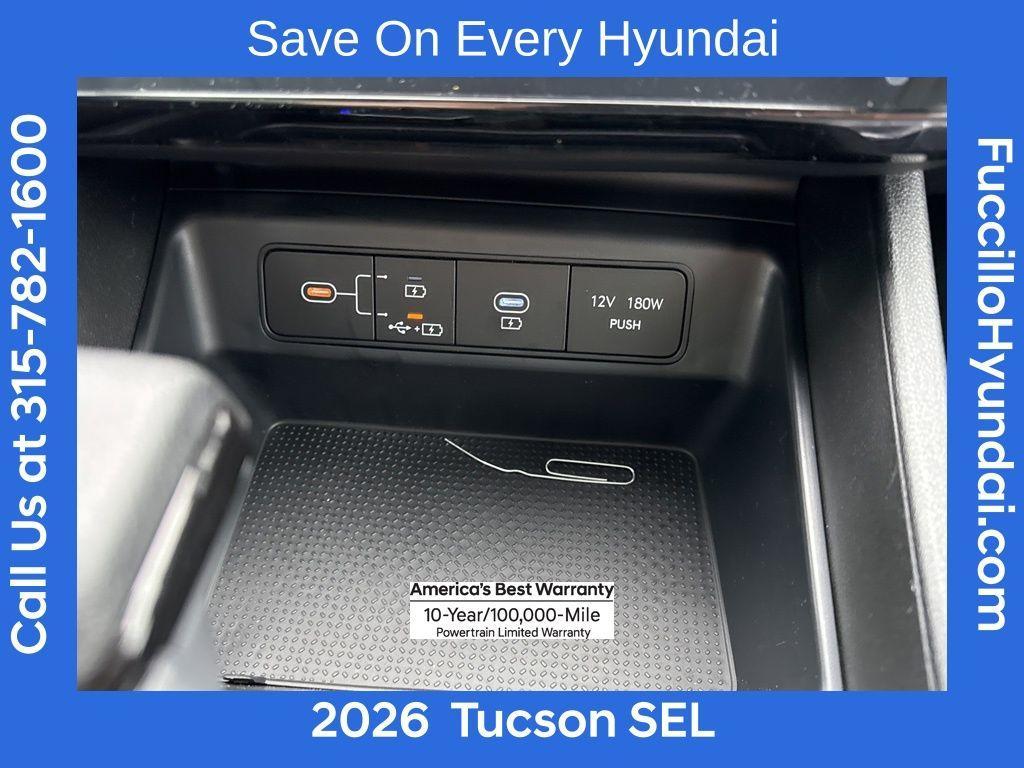 new 2026 Hyundai Tucson car, priced at $31,491
