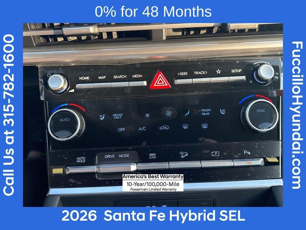 new 2026 Hyundai SANTA FE HEV car, priced at $37,268