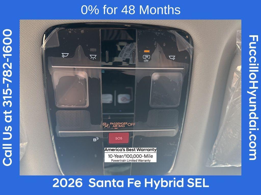new 2026 Hyundai SANTA FE HEV car, priced at $37,268