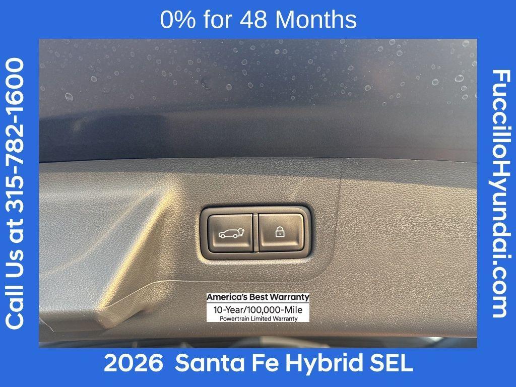 new 2026 Hyundai SANTA FE HEV car, priced at $37,268