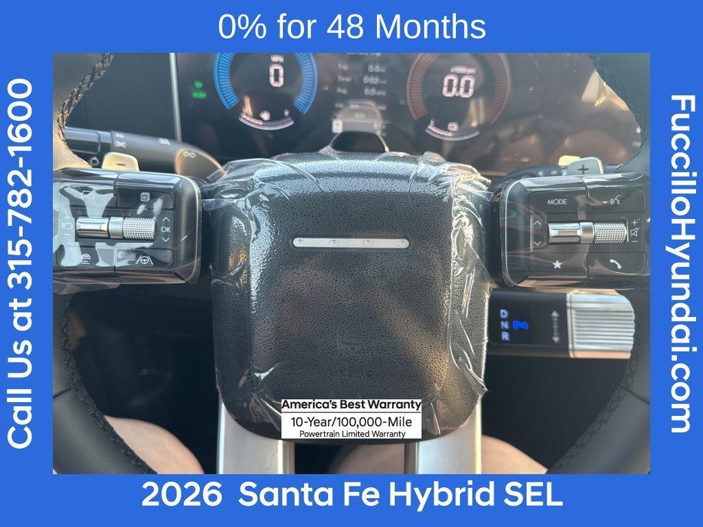new 2026 Hyundai SANTA FE HEV car, priced at $37,268