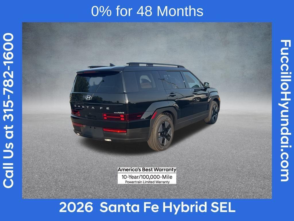 new 2026 Hyundai SANTA FE HEV car, priced at $37,268