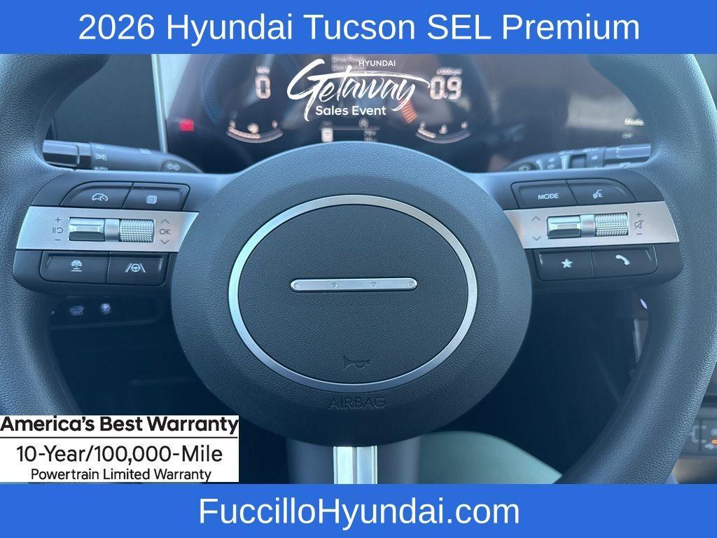 new 2026 Hyundai Tucson car, priced at $35,988