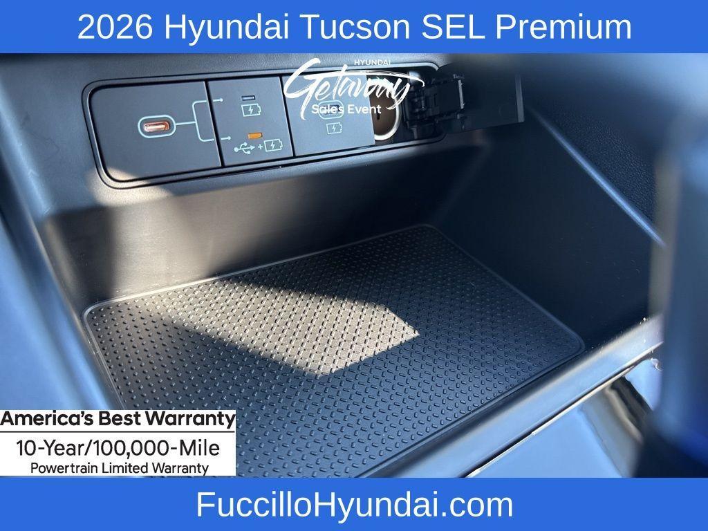 new 2026 Hyundai Tucson car, priced at $35,988