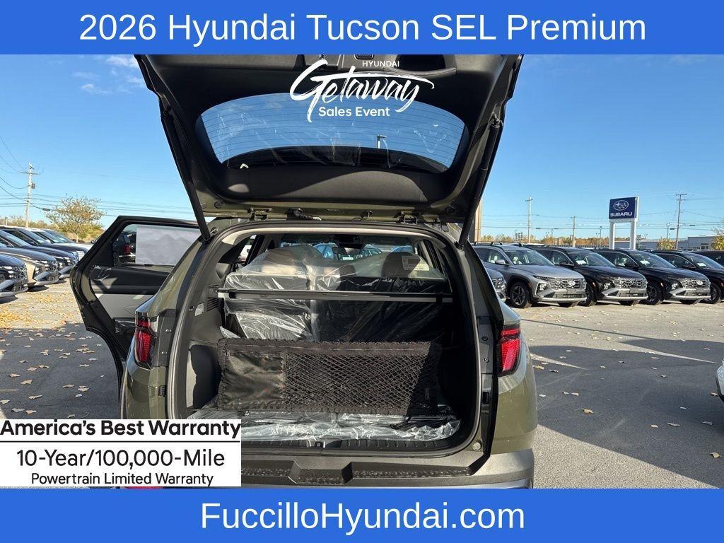 new 2026 Hyundai Tucson car, priced at $35,988