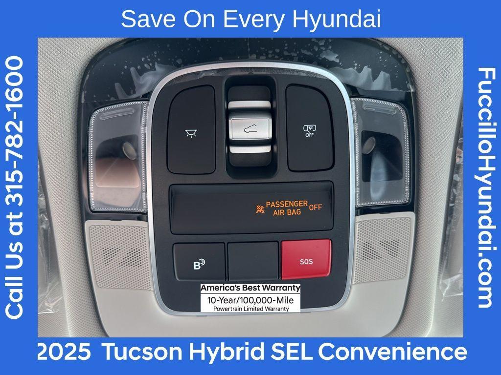 new 2025 Hyundai TUCSON Hybrid car, priced at $31,592