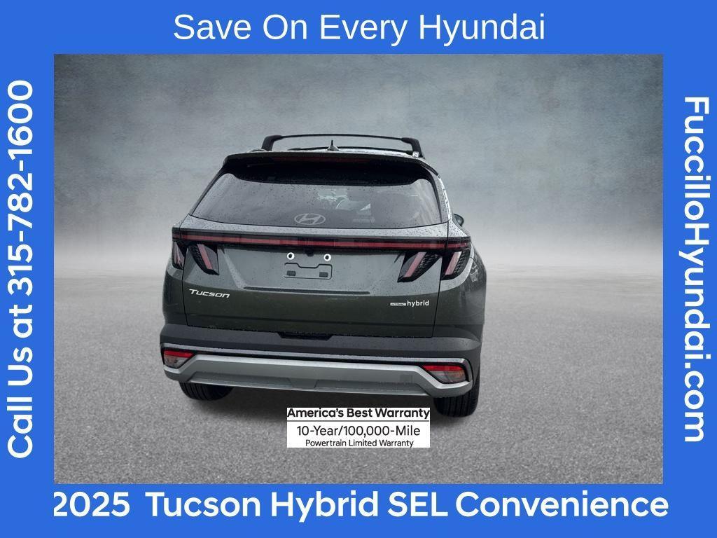 new 2025 Hyundai TUCSON Hybrid car, priced at $31,592