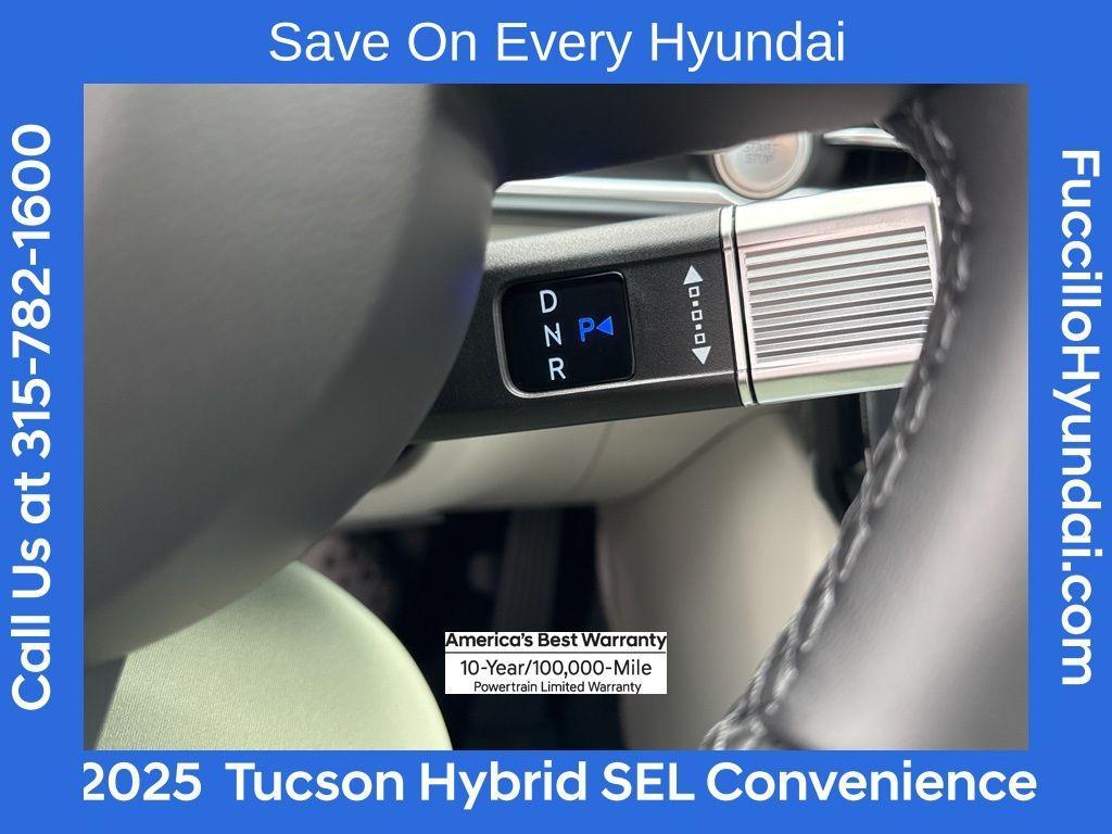 new 2025 Hyundai TUCSON Hybrid car, priced at $31,592