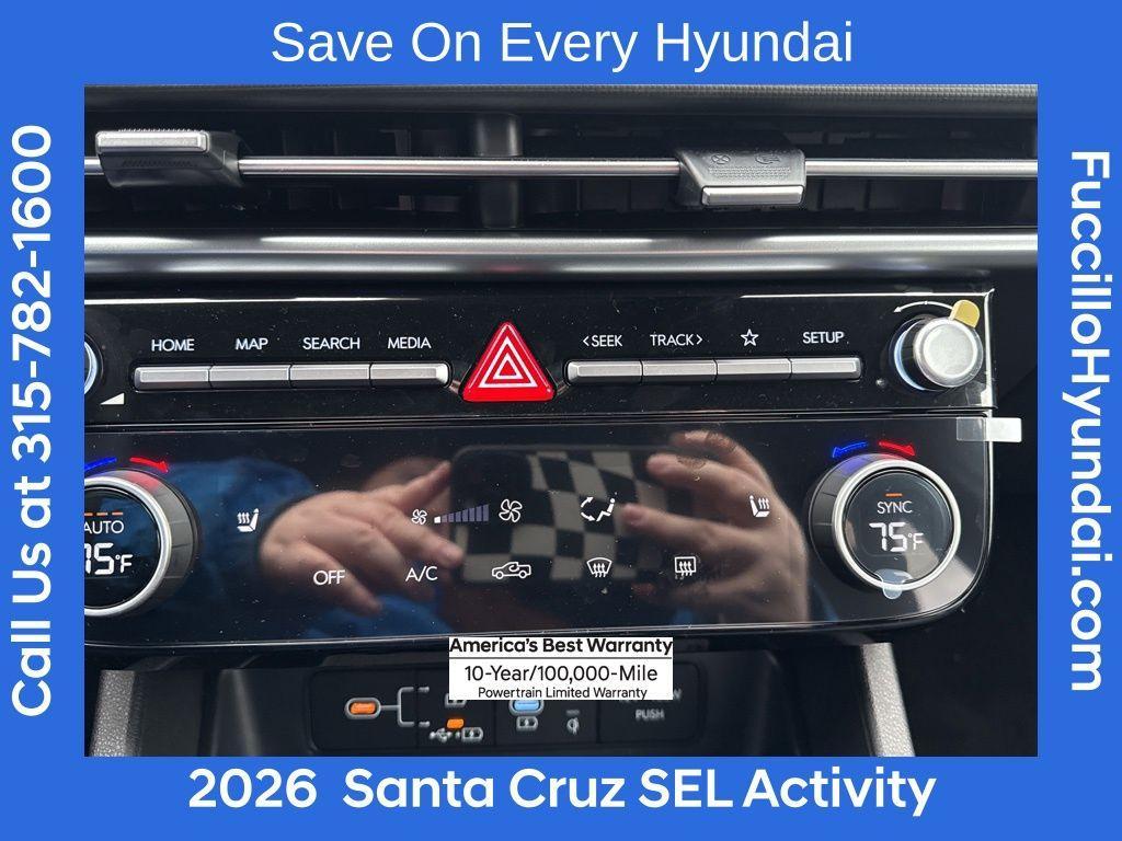 new 2026 Hyundai SANTA CRUZ car, priced at $33,510