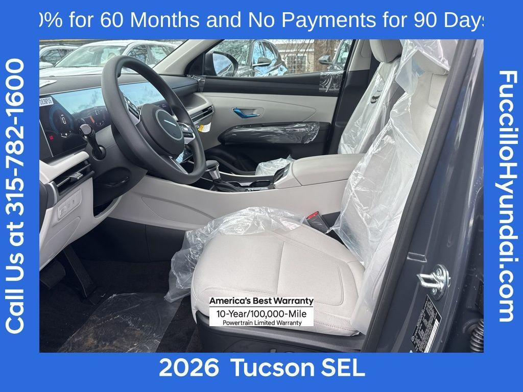new 2026 Hyundai Tucson car, priced at $29,751