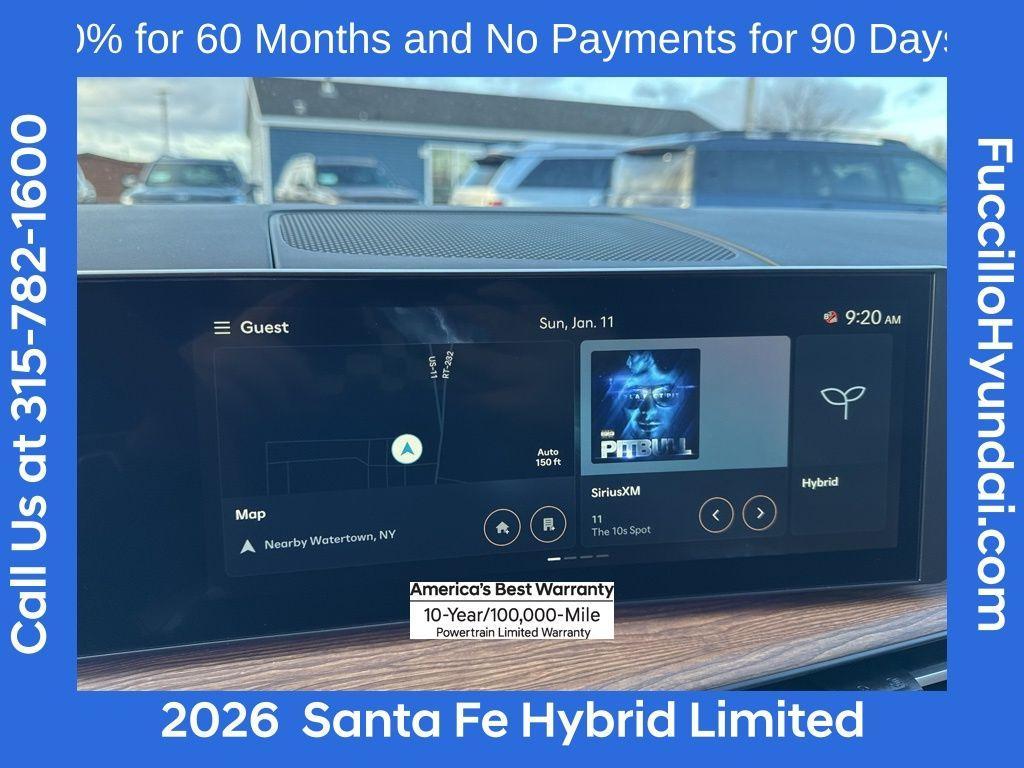 new 2026 Hyundai SANTA FE HEV car, priced at $44,246