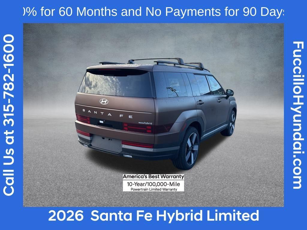 new 2026 Hyundai SANTA FE HEV car, priced at $44,246