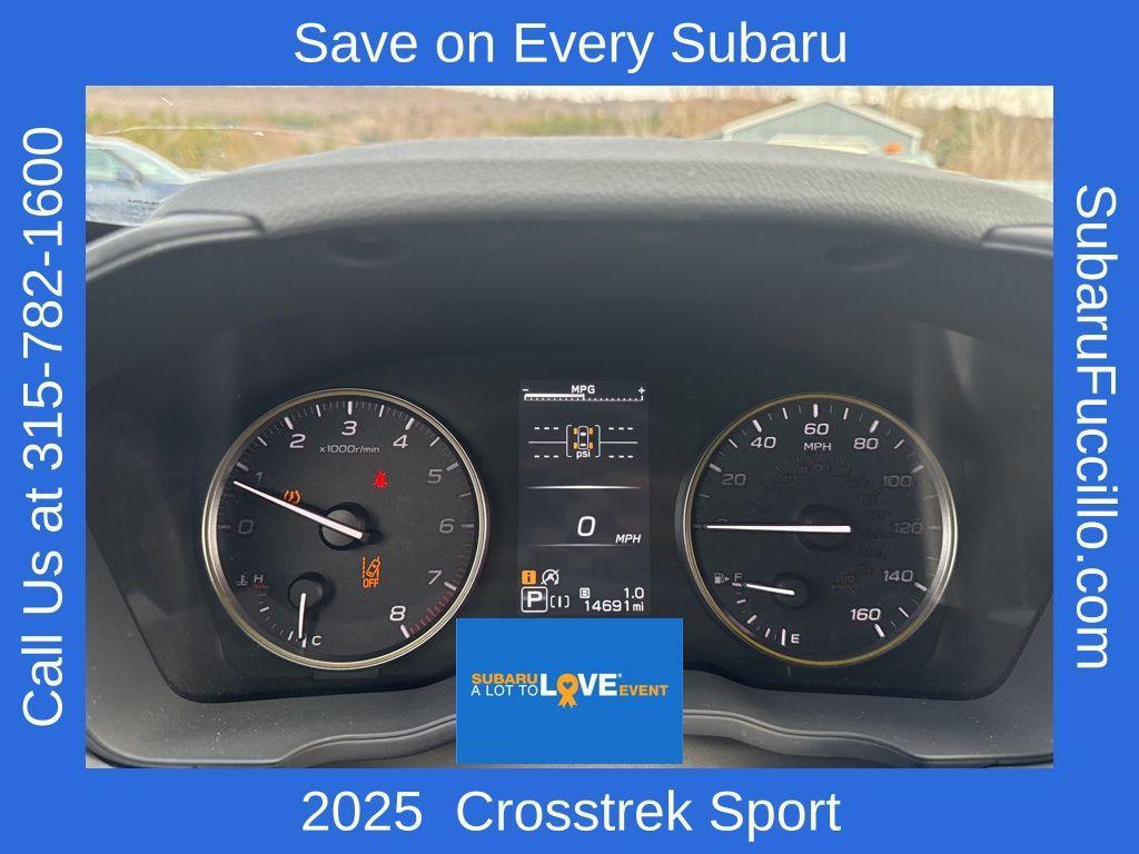 used 2025 Subaru Crosstrek car, priced at $28,722