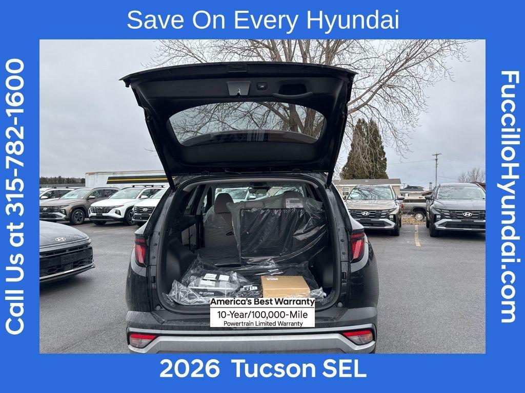 new 2026 Hyundai Tucson car, priced at $31,006