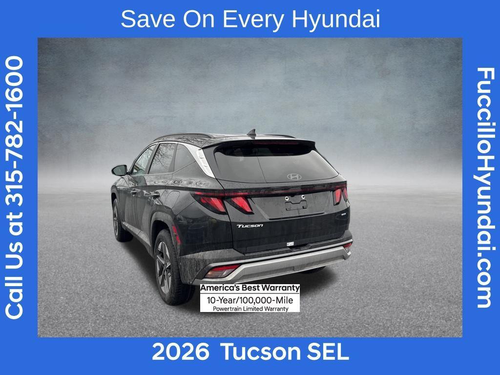 new 2026 Hyundai Tucson car, priced at $31,006