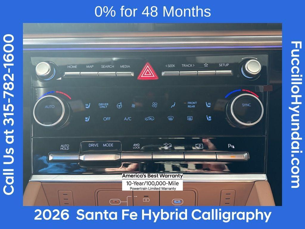 new 2026 Hyundai SANTA FE HEV car, priced at $49,309