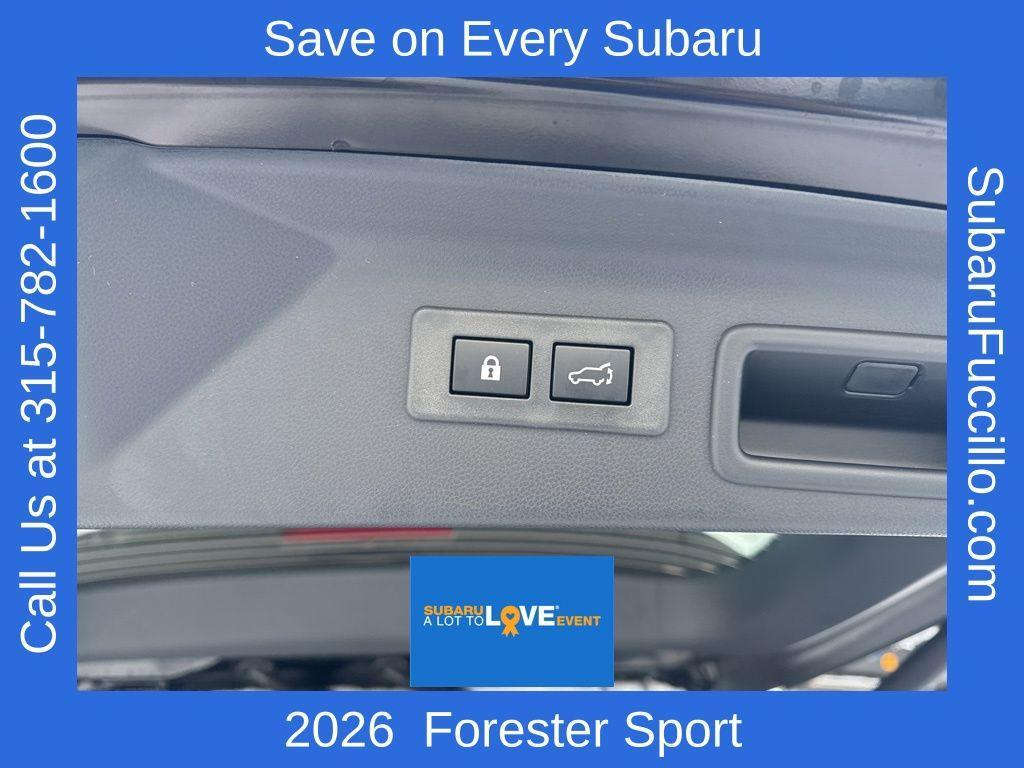 used 2026 Subaru Forester car, priced at $37,811