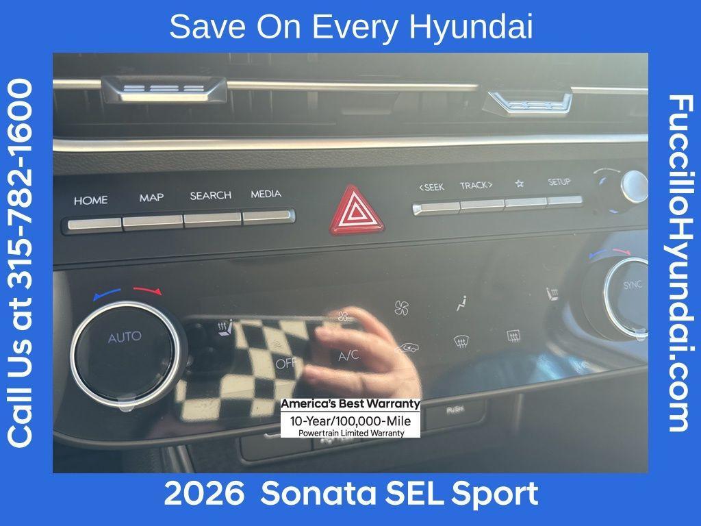 new 2026 Hyundai Sonata car, priced at $29,874