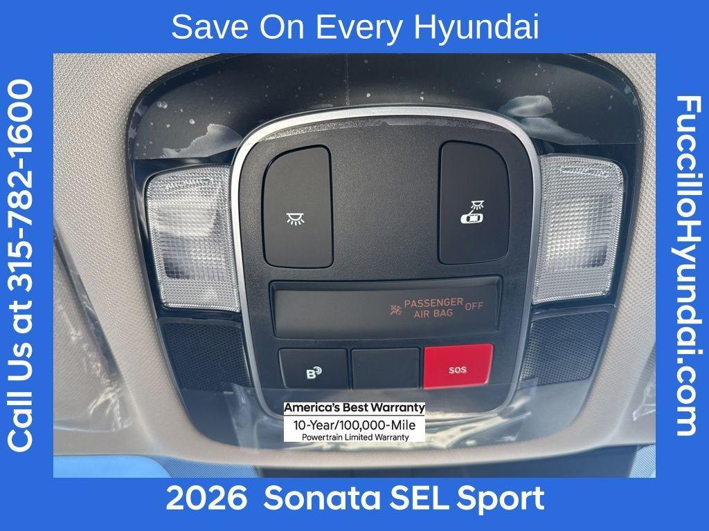 new 2026 Hyundai Sonata car, priced at $29,874