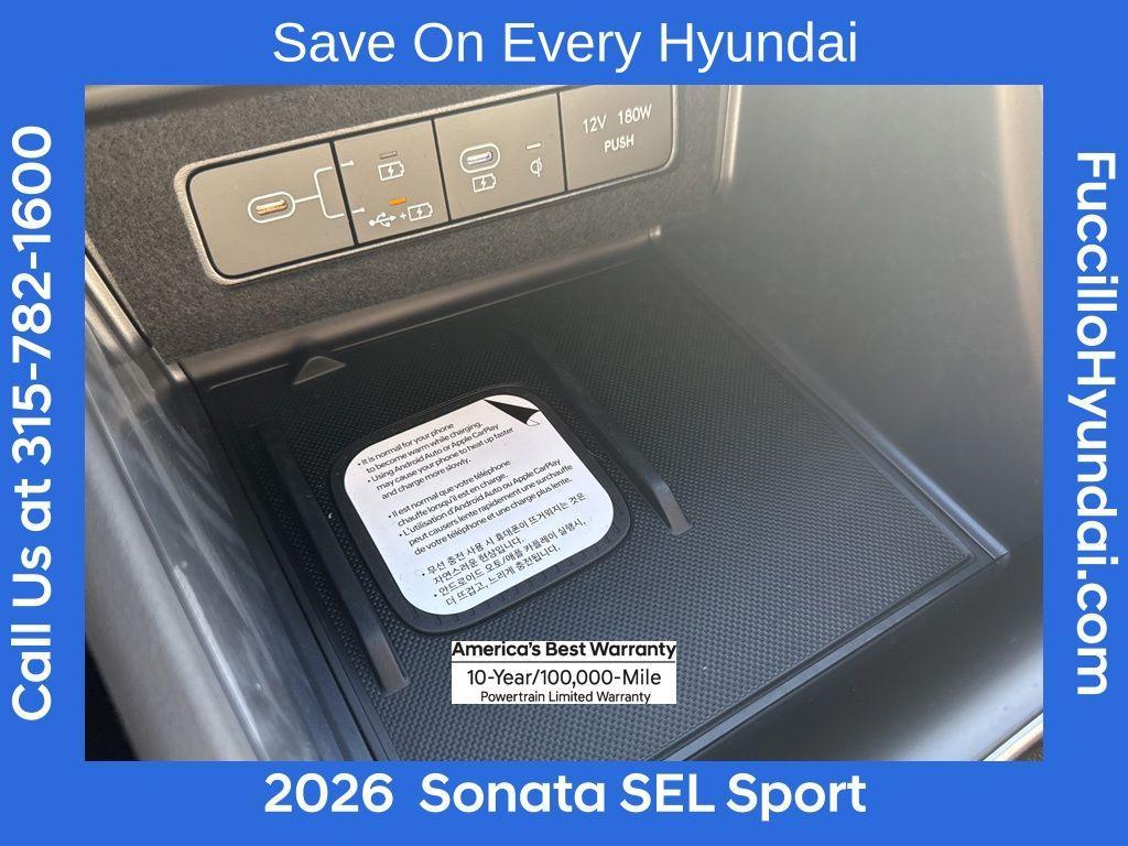 new 2026 Hyundai Sonata car, priced at $29,874