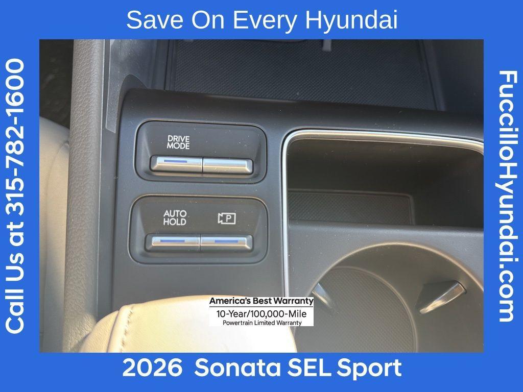 new 2026 Hyundai Sonata car, priced at $29,874