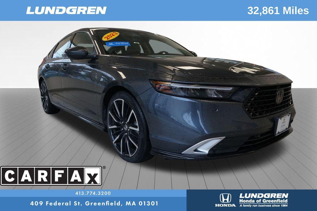 used 2023 Honda Accord Hybrid car, priced at $29,211