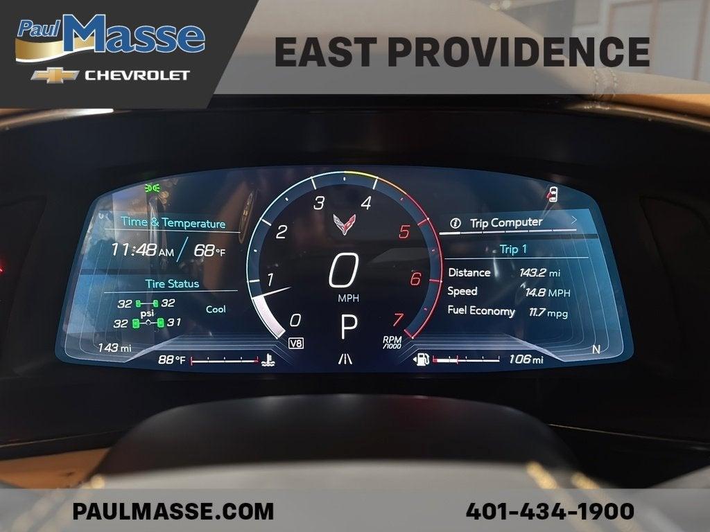 used 2025 Chevrolet Corvette car, priced at $82,988