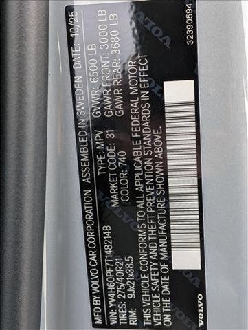 new 2026 Volvo XC90 Plug-In Hybrid car, priced at $84,710