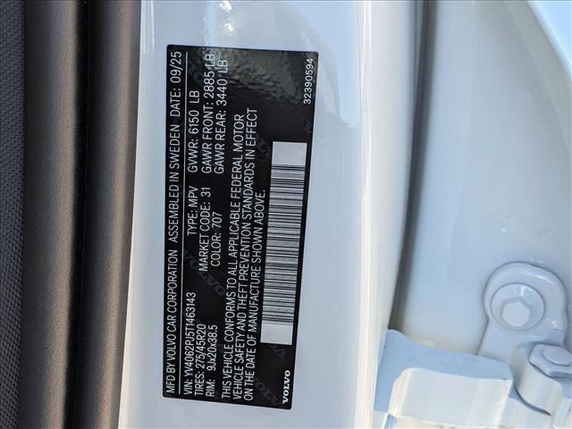 new 2026 Volvo XC90 car, priced at $63,445