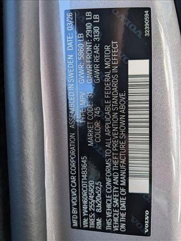 new 2026 Volvo XC60 Plug-In Hybrid car, priced at $69,095