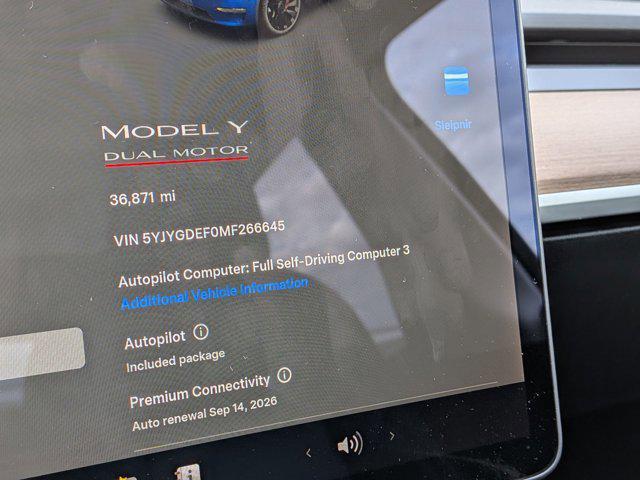 used 2021 Tesla Model Y car, priced at $28,329