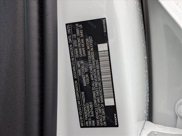 new 2026 Volvo XC90 car, priced at $69,825