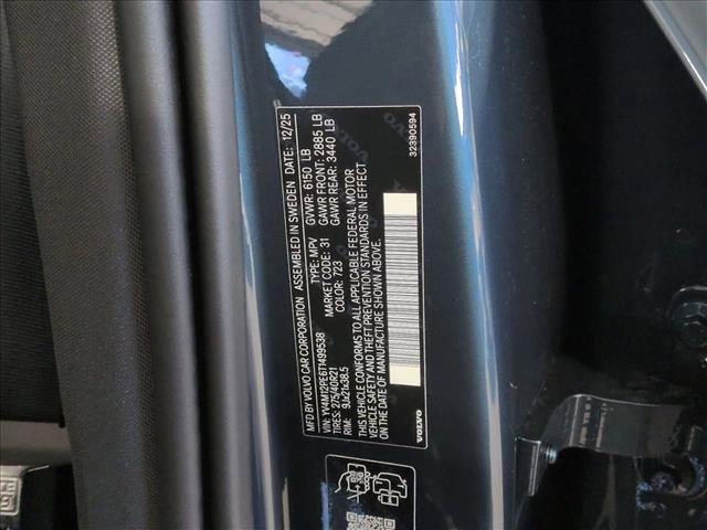 new 2026 Volvo XC90 car, priced at $65,560