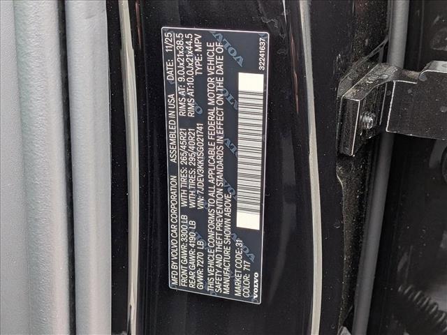 new 2025 Volvo EX90 car, priced at $66,397