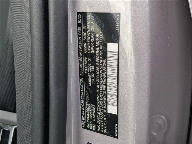 new 2026 Volvo XC60 car, priced at $54,635