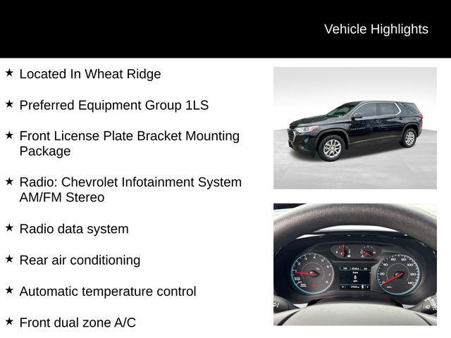used 2021 Chevrolet Traverse car, priced at $20,098