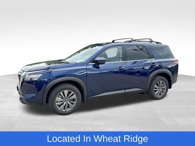 used 2025 Nissan Pathfinder car, priced at $35,598