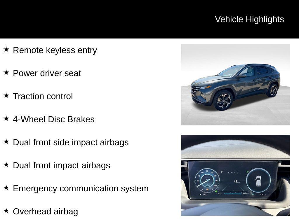 used 2024 Hyundai TUCSON Hybrid car, priced at $29,198
